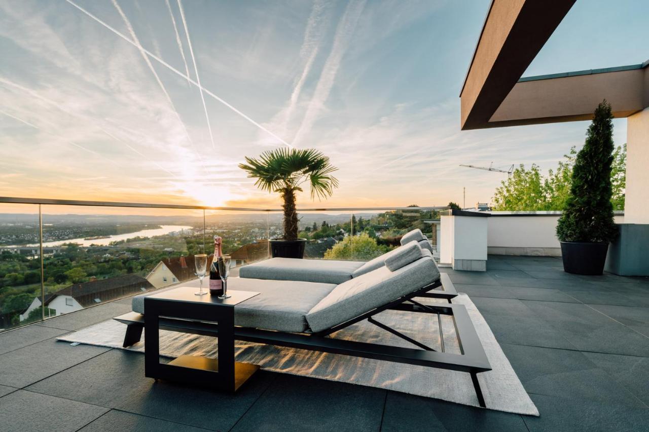 Traumblick Trifft Luxus! Daire Weitersburg Dış mekan fotoğraf